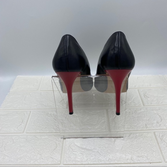 Aldo Leather Black pointy pumps with Red heel - Picture 3 of 5